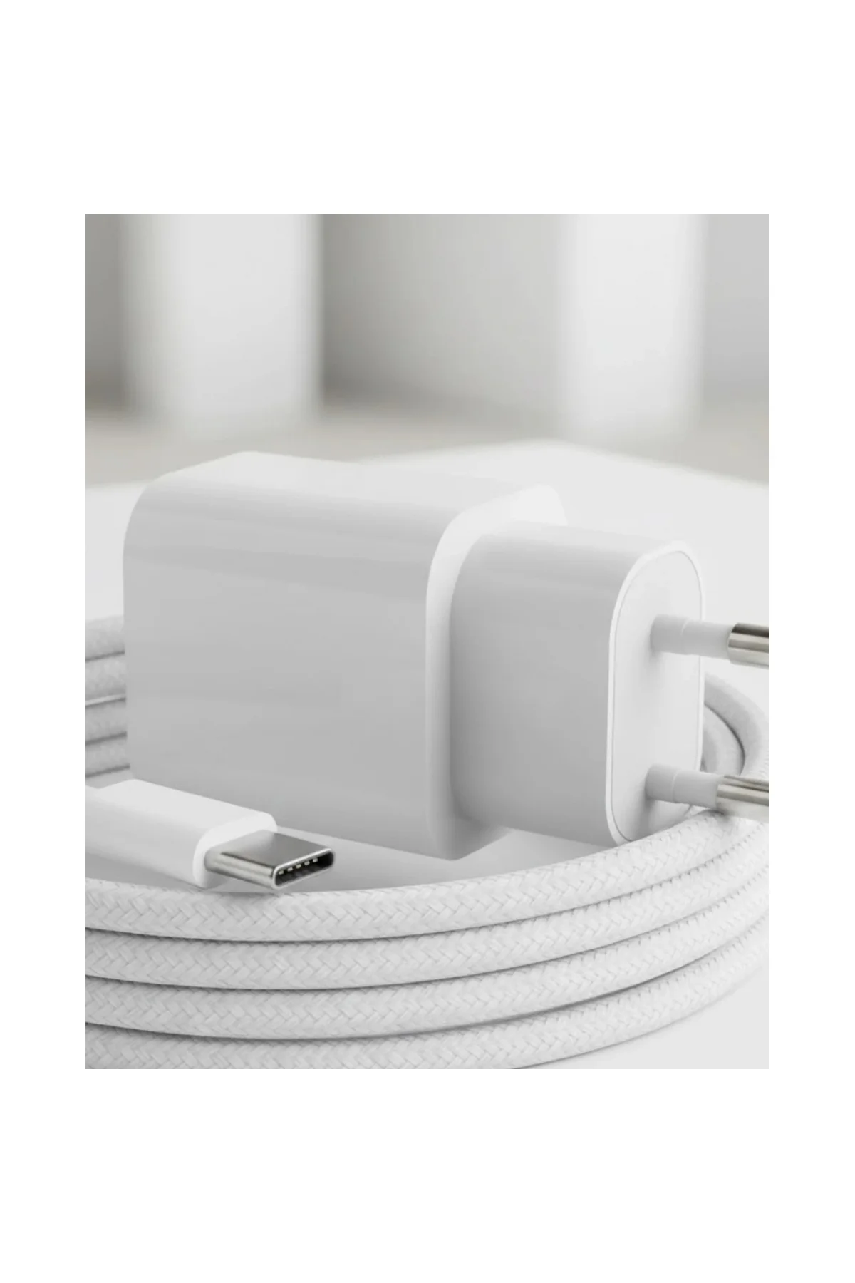 Type-c To C Kablolu 35w Hızlı Şarj Başlığı Set