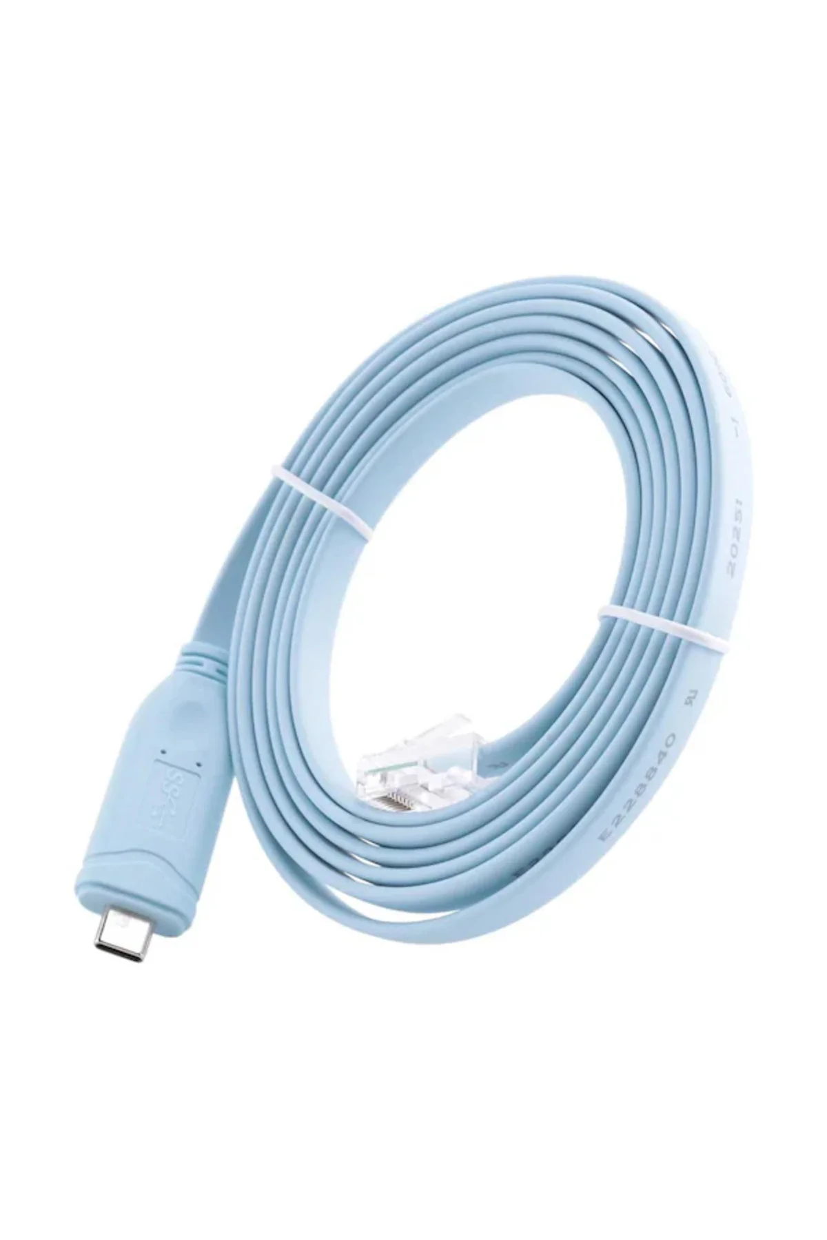 Type C to Cisco Router RJ45 Konsol Kablosu Type c to rj45 kablo 1 Type C to Cisco Router RJ45 Konsol Kablosu Type c to rj45 kablo 1