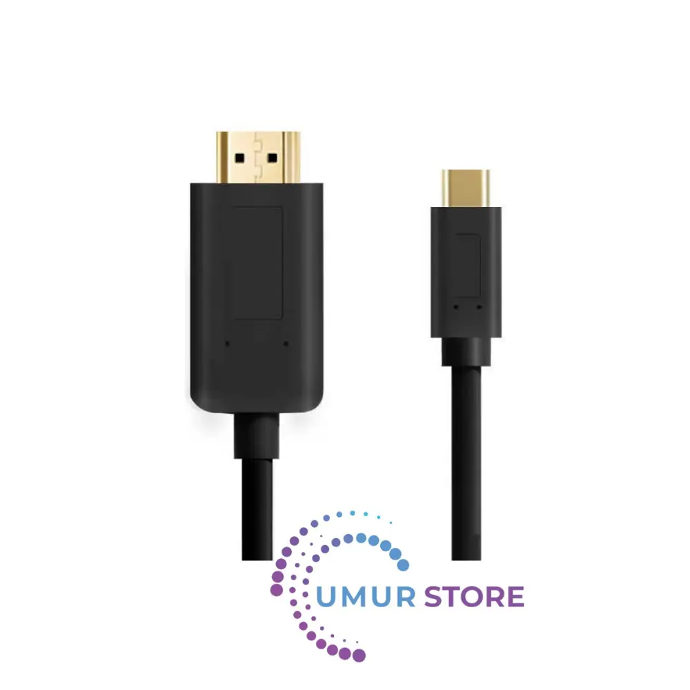 Type-C To HDMI 4K Kablo 1.8 MT- Hdcp Özelliği - 10 Gbps Görüntü A Type-C To HDMI 4K Kablo 1.8 MT- Hdcp Özelliği - 10 Gbps Görüntü A
