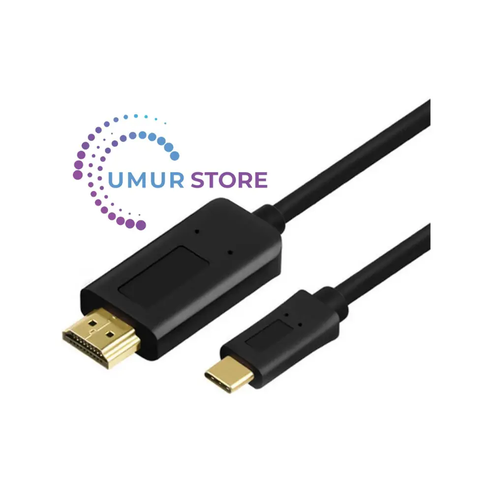 Type-C To HDMI 4K Kablo 1.8 MT- Hdcp Özelliği - 10 Gbps Görüntü A Type-C To HDMI 4K Kablo 1.8 MT- Hdcp Özelliği - 10 Gbps Görüntü A