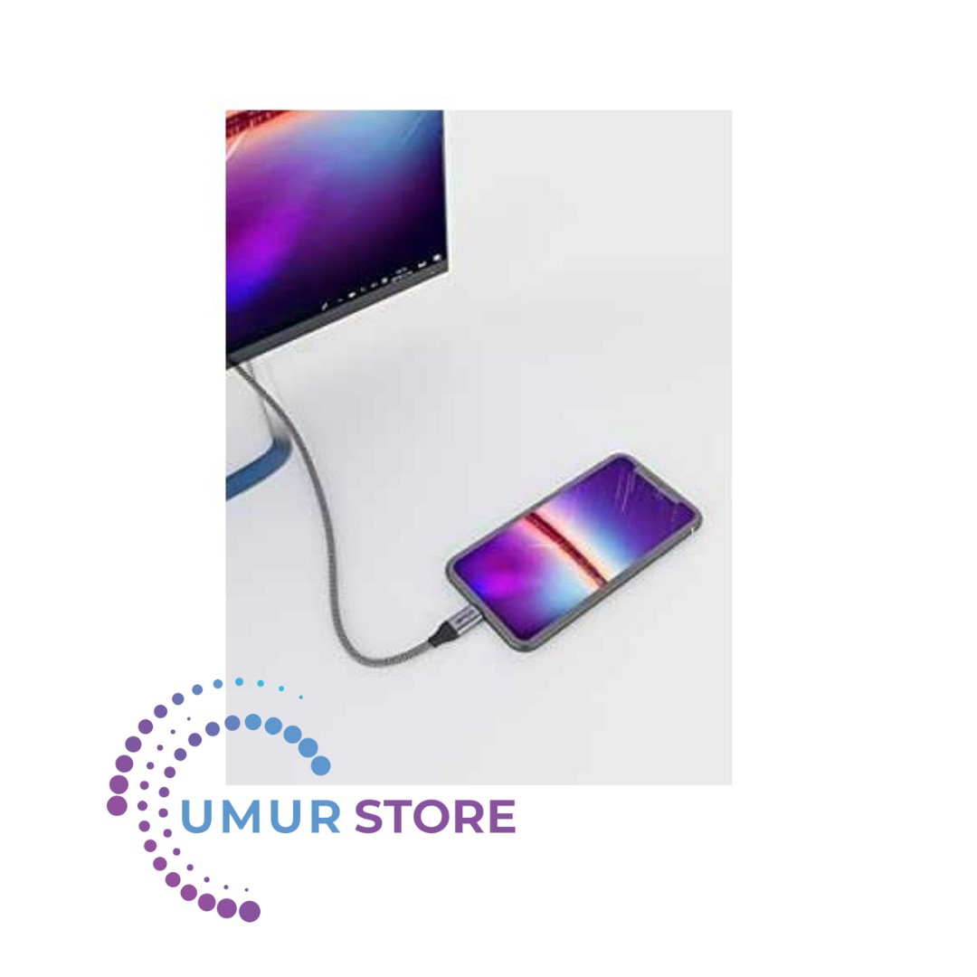 Type-C To HDMI Kablo 180 cm 4K 60Hz Görüntü Aktarım Kablosu Tak & Type-C To HDMI Kablo 180 cm 4K 60Hz Görüntü Aktarım Kablosu Tak &