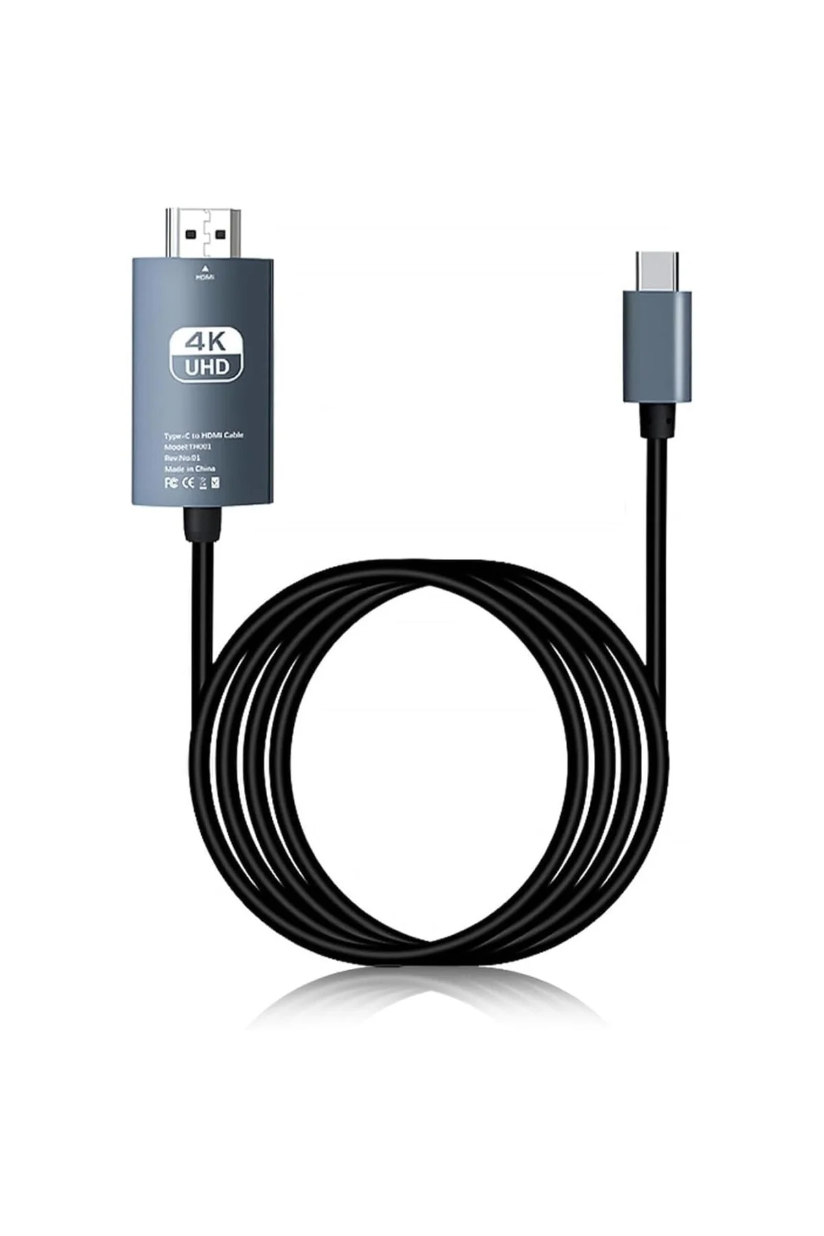 TYPE C to HDMI tüm TYPE C CEP TELEFONLARI VE CİHAZLARLA UYUMLU FU