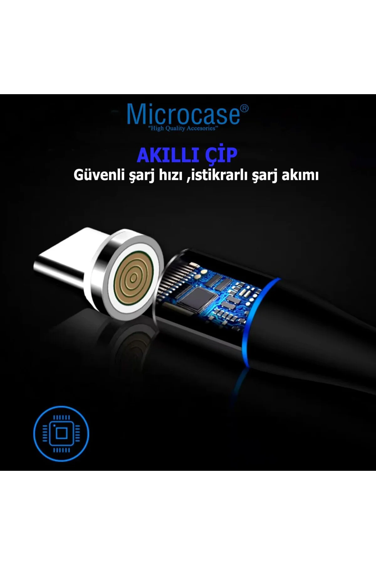 Type-c To Type-c Hızlı Şarj Kablo Led Işıklı 65w Örgü Kablo Al405