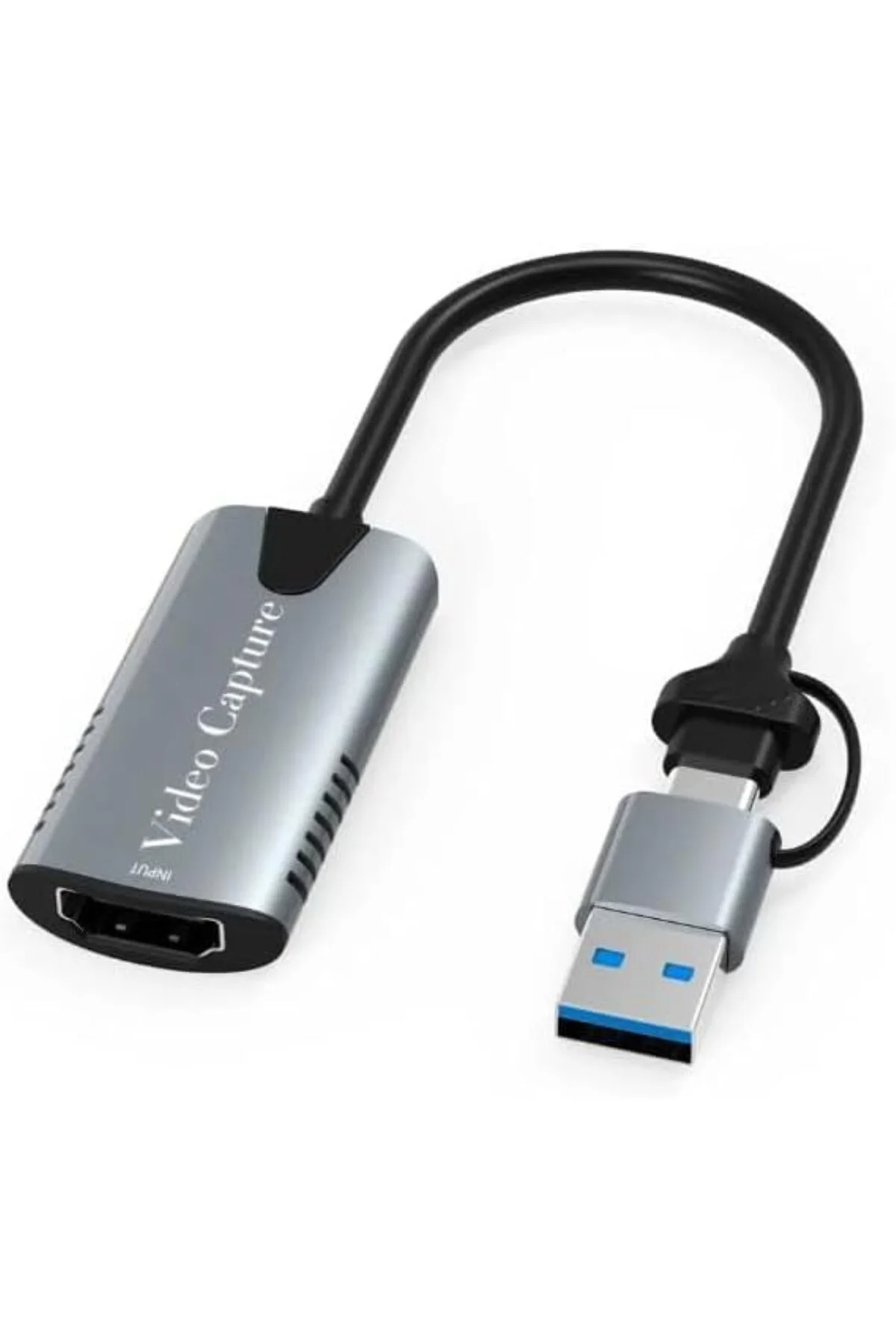 Type-c To Usb 2in1 Video Capture Yakalama Kartı 4K 1080P Uçlu HDM