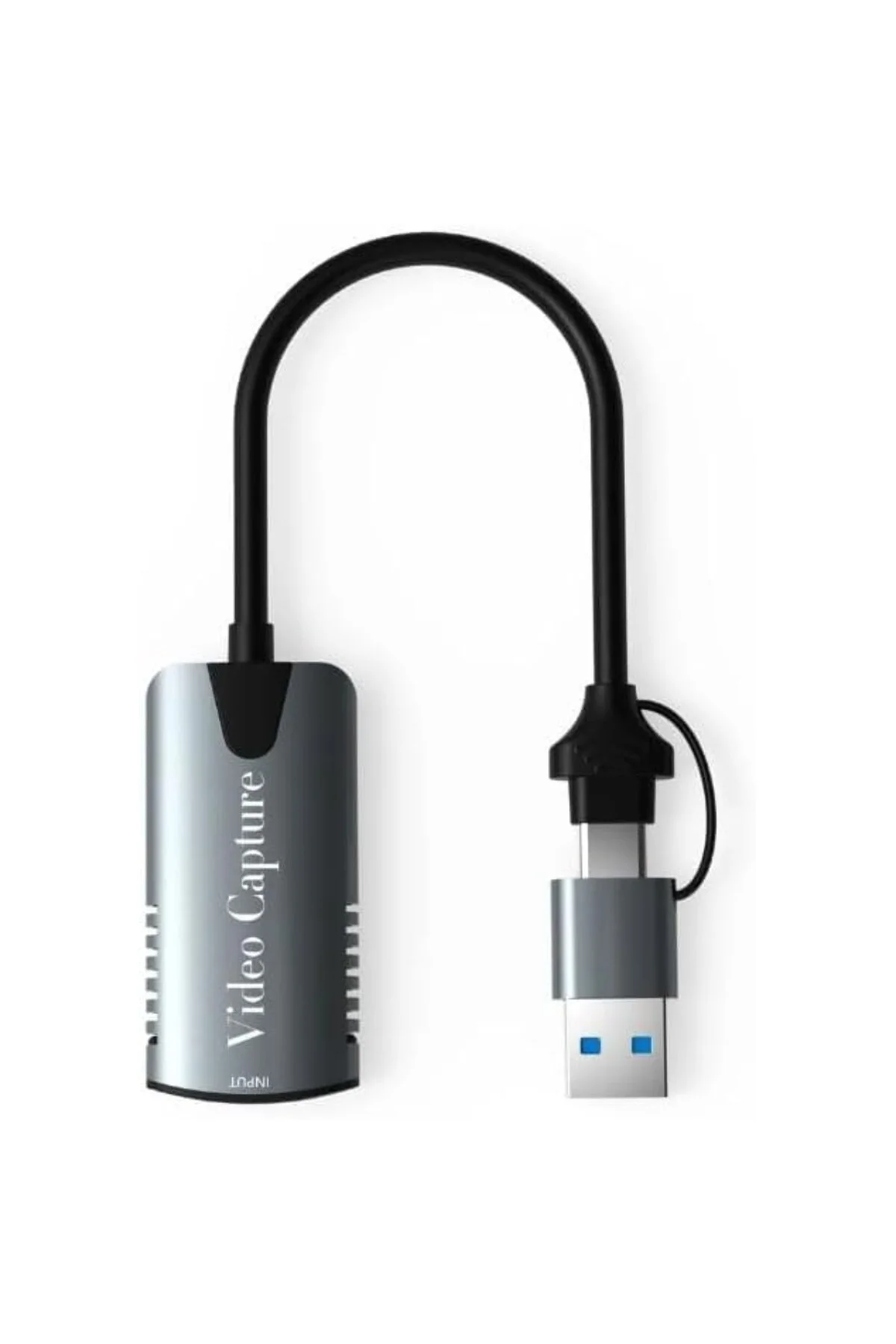 Type-c To Usb 2in1 Video Capture Yakalama Kartı 4K 1080P Uçlu HDM