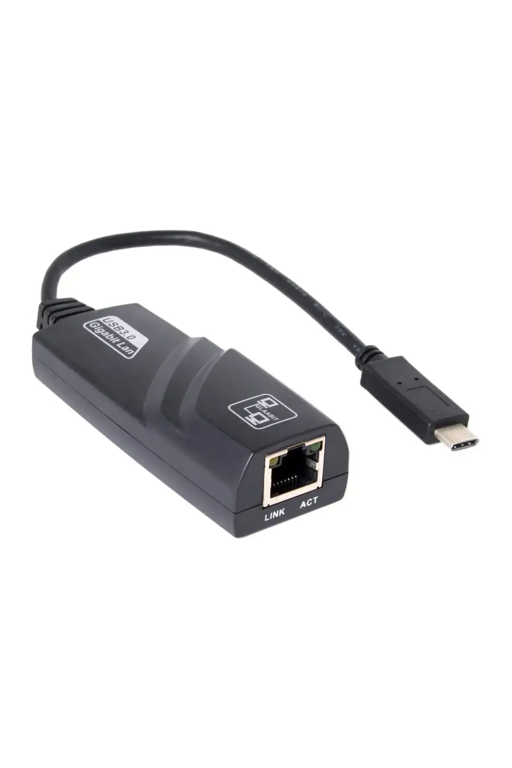 Type C To Usb 3.0 Gigabyte Ethernet Çevirici 10/100/1000 Mbps