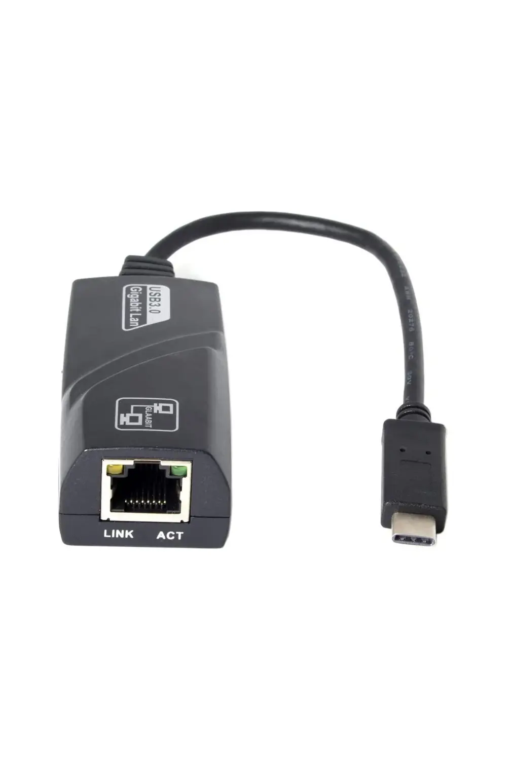 Type C To Usb 3.0 Gigabyte Ethernet Çevirici 10/100/1000 Mbps
