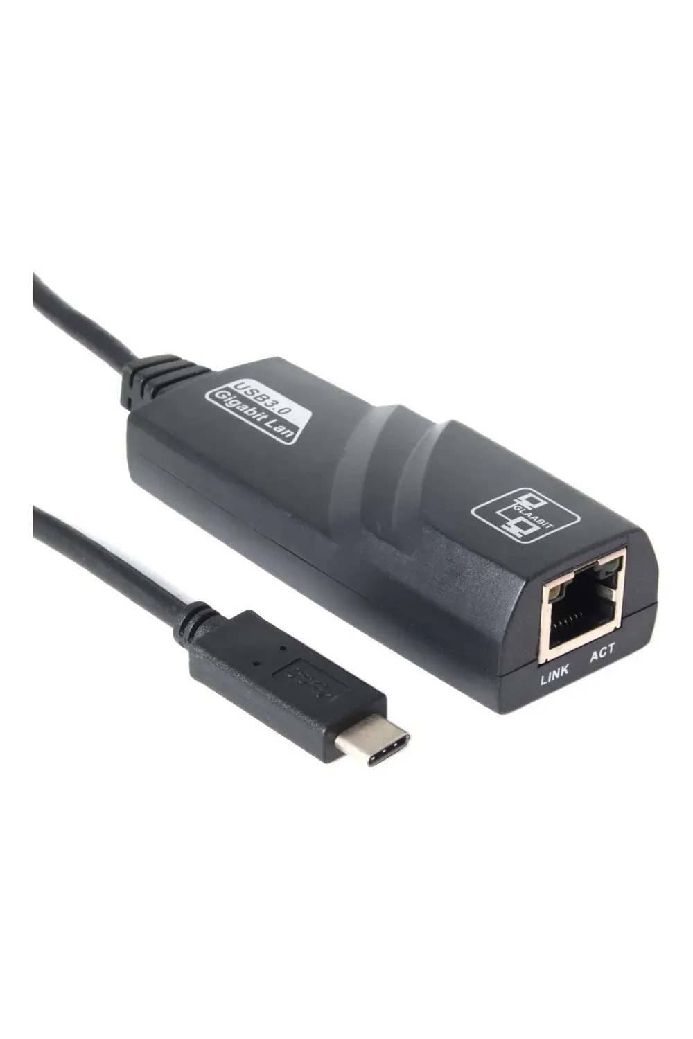 Type C To Usb 3.0 Gigabyte Ethernet Çevirici 10/100/1000 Mbps