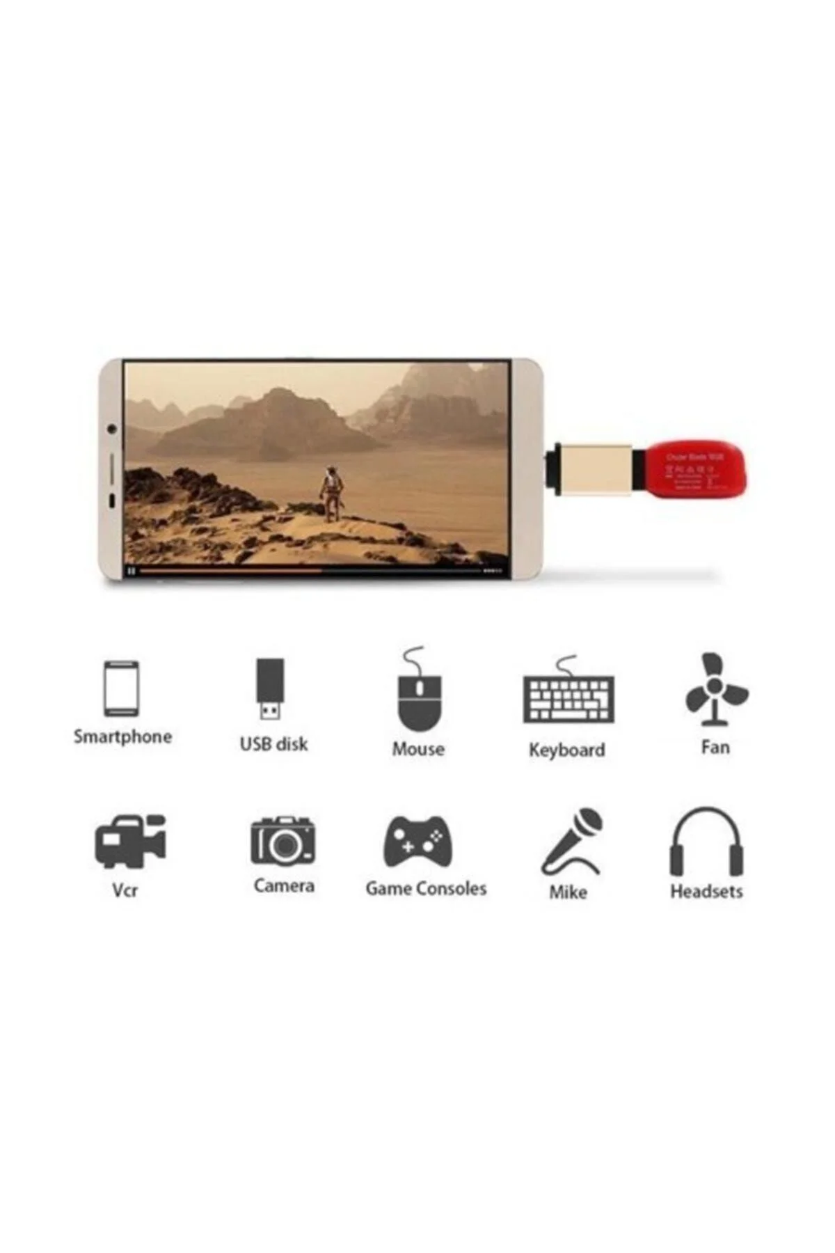 Type-c To Usb 3.0 Otg Çevirici Otg