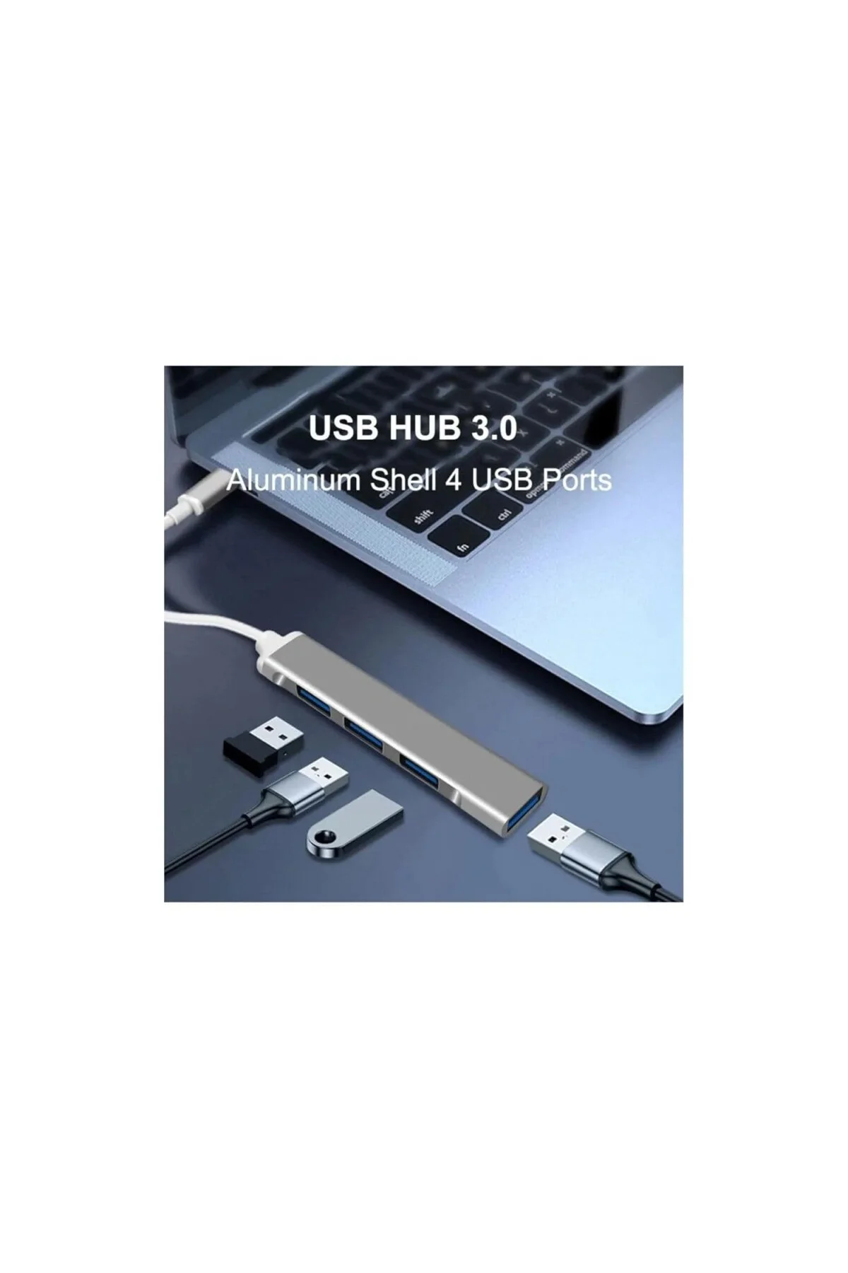 Type-c To Usb Hub 4 Port Çoklayıcı Macbook Ile İle Uyumlu Çoğaltıcı Type C To Usb