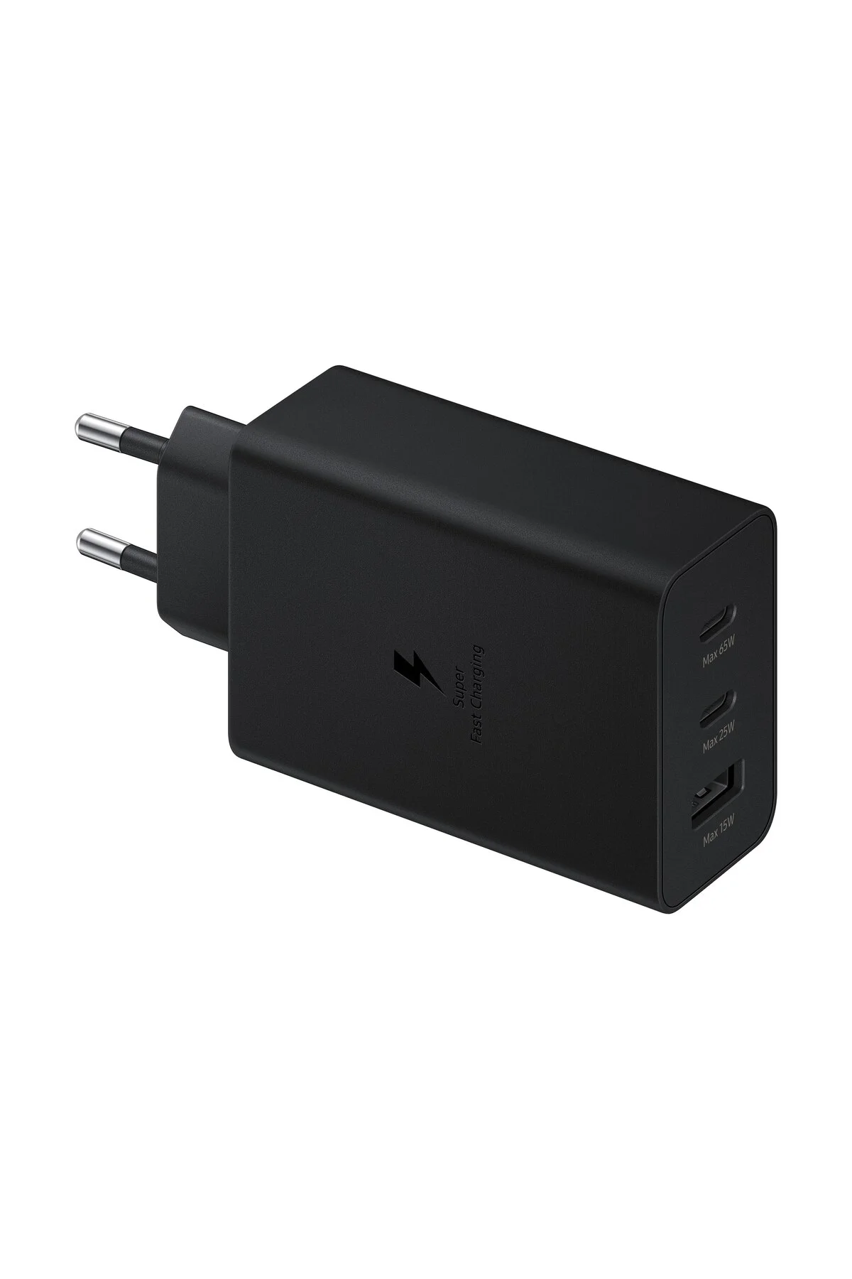 Type C & Type A Hızlı Şarj Aleti Üçlü 2*type C- Usb (65W - 25W - 15W)