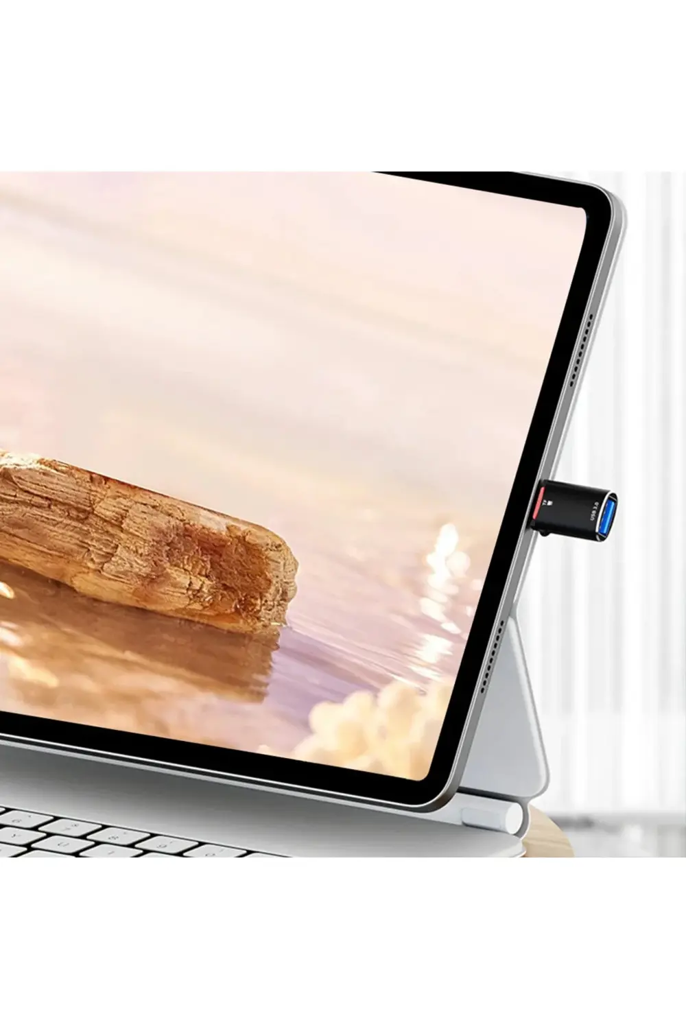 Type C USB 3.0 OTG Dönüştürücü & Microsd Kart Okuyucu – Tüm Tip-C