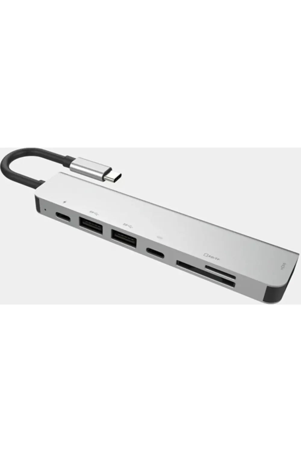 Type C Usb 3.1 7 In1 Adaptör 4k Hmi-2*usb 3.0 Sd-microsd Kart Oku