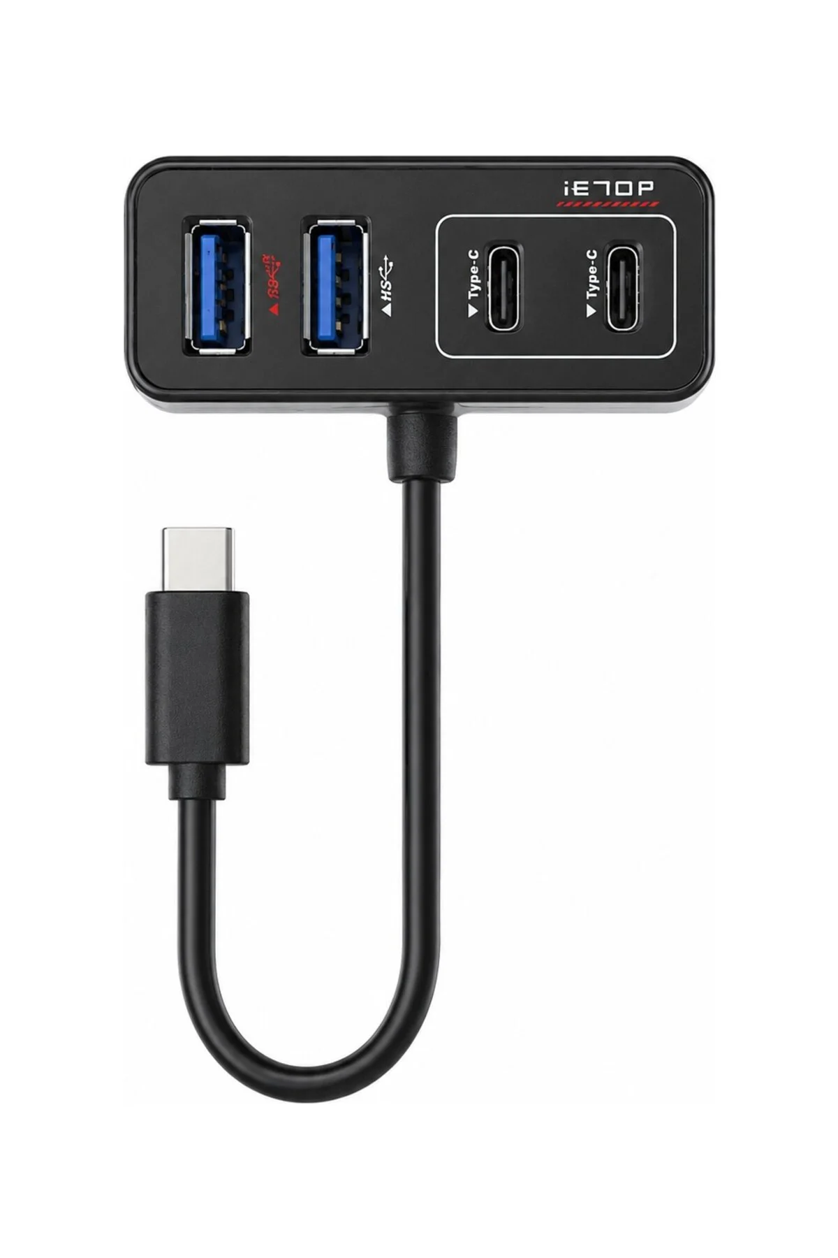 Type-C USB Hub 4 Port USB 3.2 10Gbps USB Çoklayıcı USB-A USB-C
