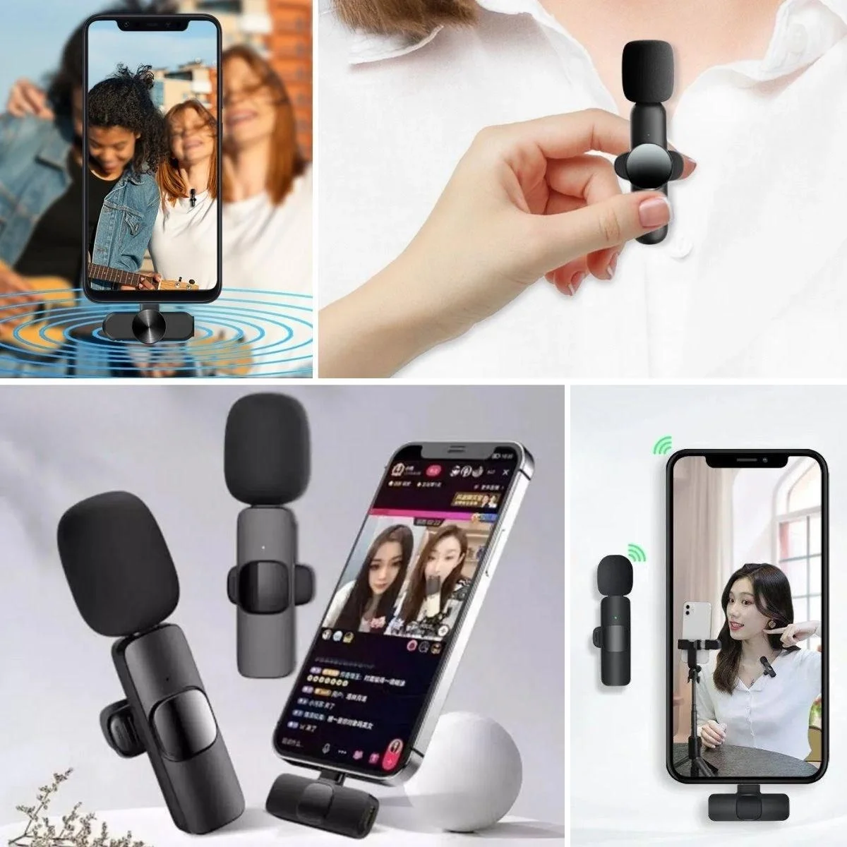 Type C Uyumlu İphone Dönüştürücülü Kablosuz Yaka Mikrofonu Android Ve İphone Uyumlu Mini Mikrofon Bx40 Fiyatı, Yorumları ve Özellikleri