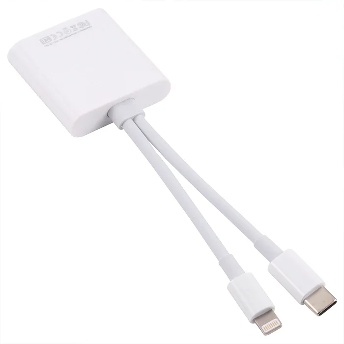 Type-C/Lightning to SD‑TF Kart Çevirici Adaptör - Hızlı ve Sorunsuz Veri Aktarımı