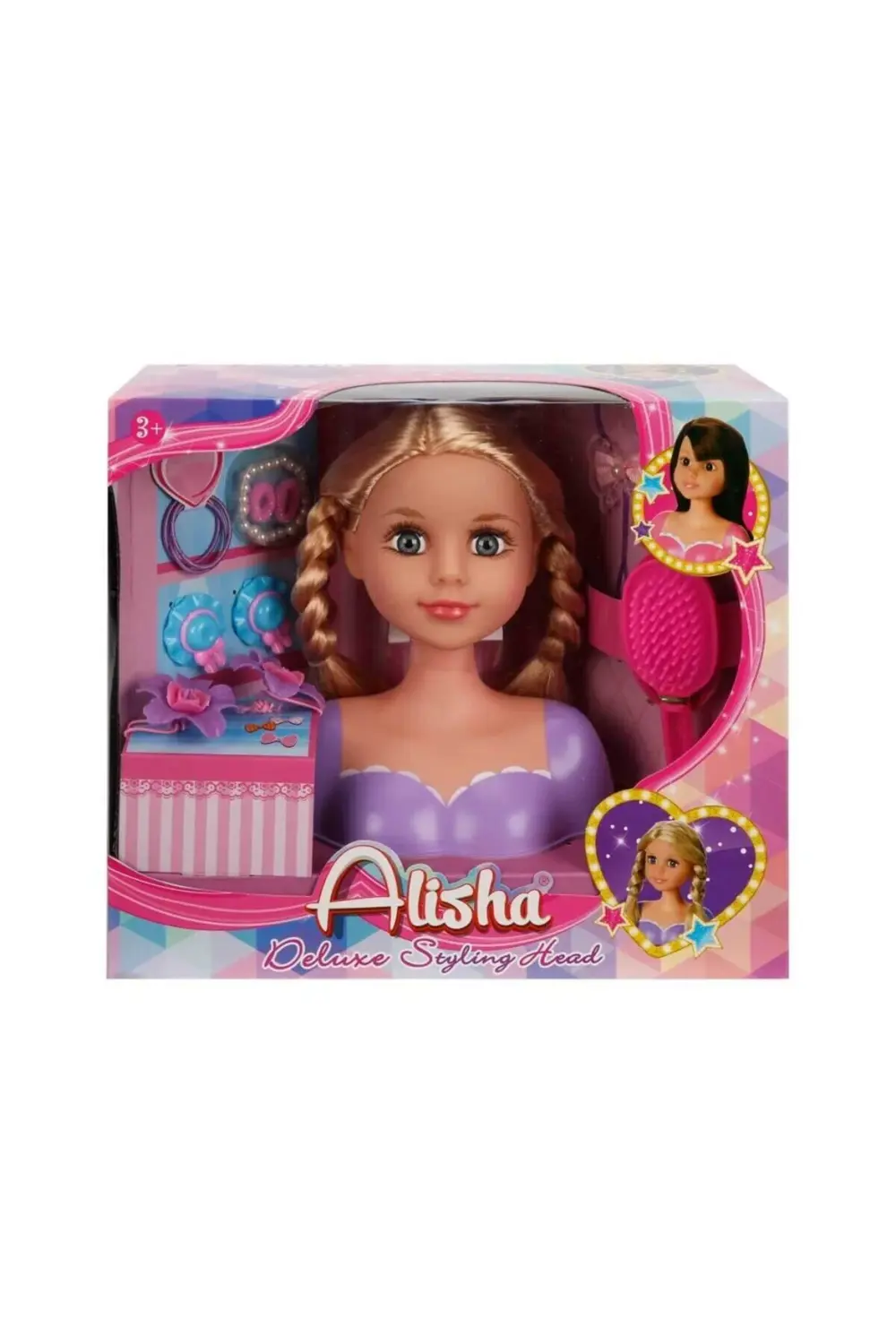 typx S00002369 Alisha Bebek Delüks Büst, Çok Renkli  1034239