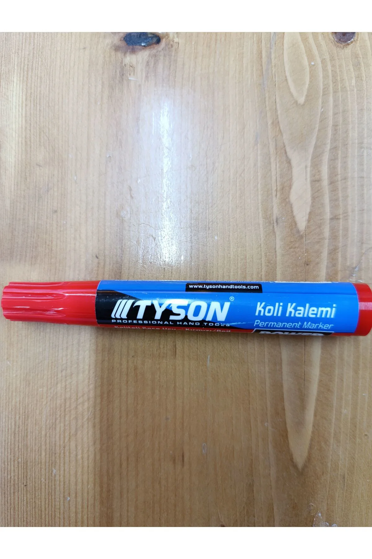 TYSON KOLİ VE TAHTA KALEMİ - Kırmızı