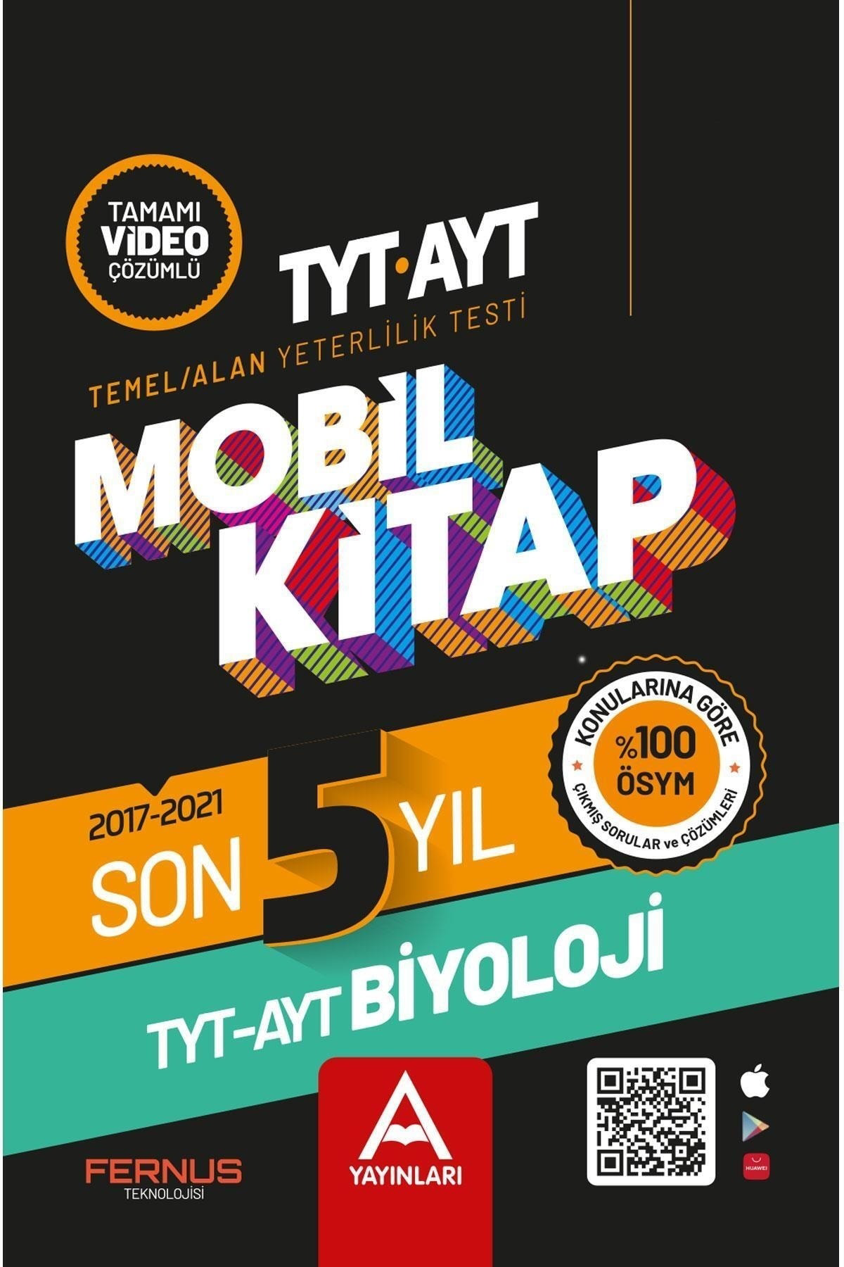 TYT-AYT Mobil Kitap Son 5 Yıl Biyoloji