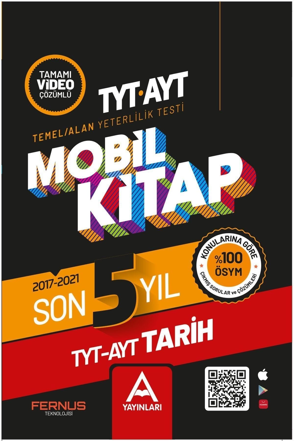 TYT-AYT Mobil Kitap Son 5 Yıl Tarih