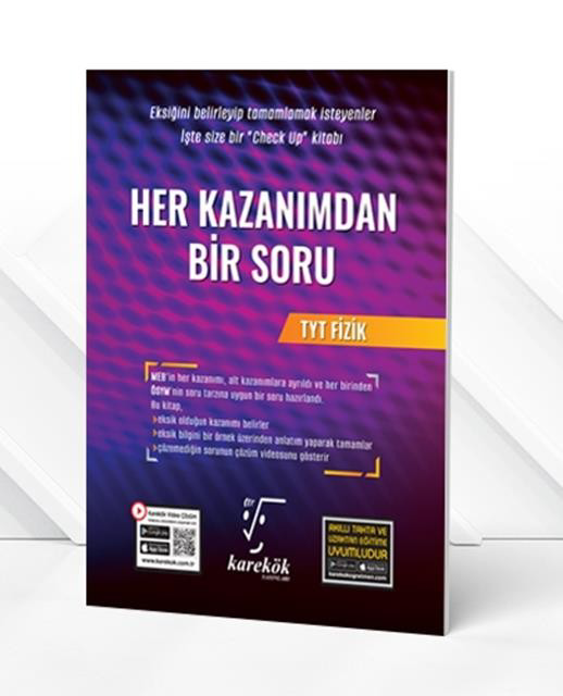 TYT Fizik Her Kazanımdan Bir Soru Karekök Yayınları