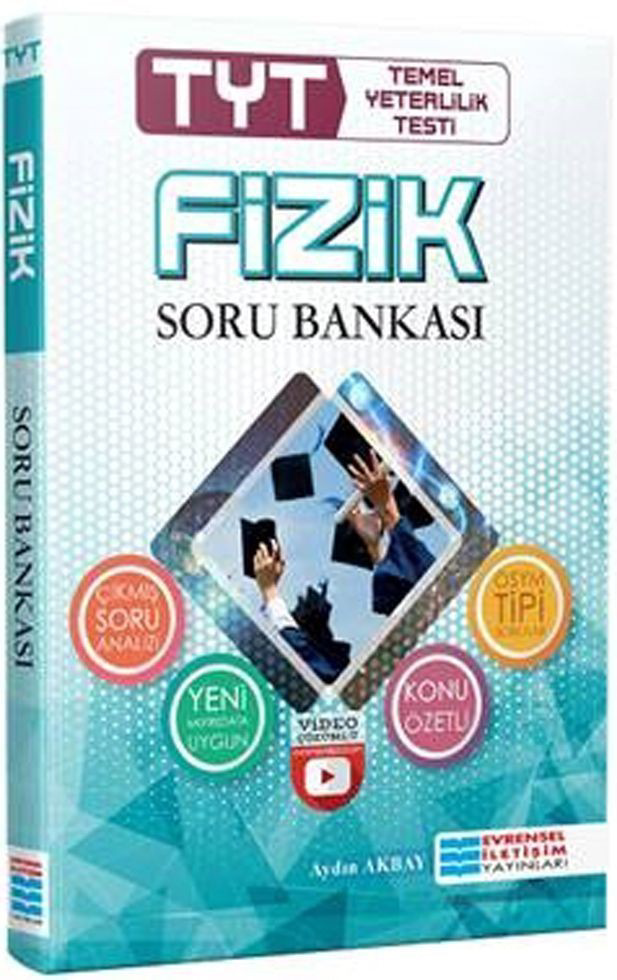 TYT Fizik Video Çözümlü Soru Bankası Evrensel İletişim Yayınları