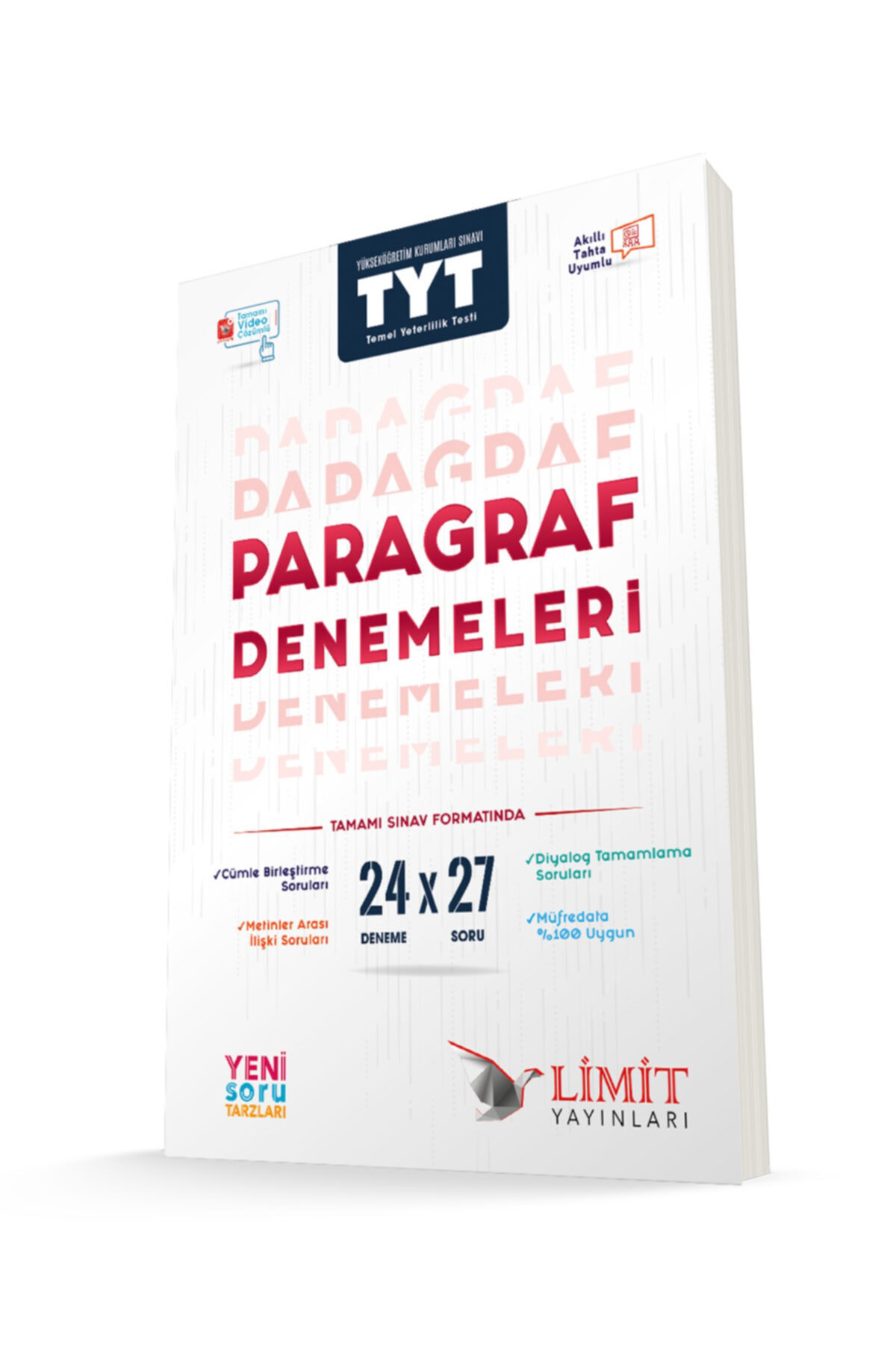 Tyt Paragraf Denemeleri Limit Yayınları
