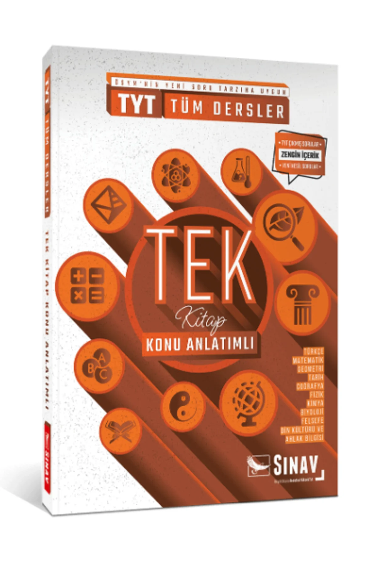 Tyt Tüm Dersler Konu Anlatımlı Tek Kitap