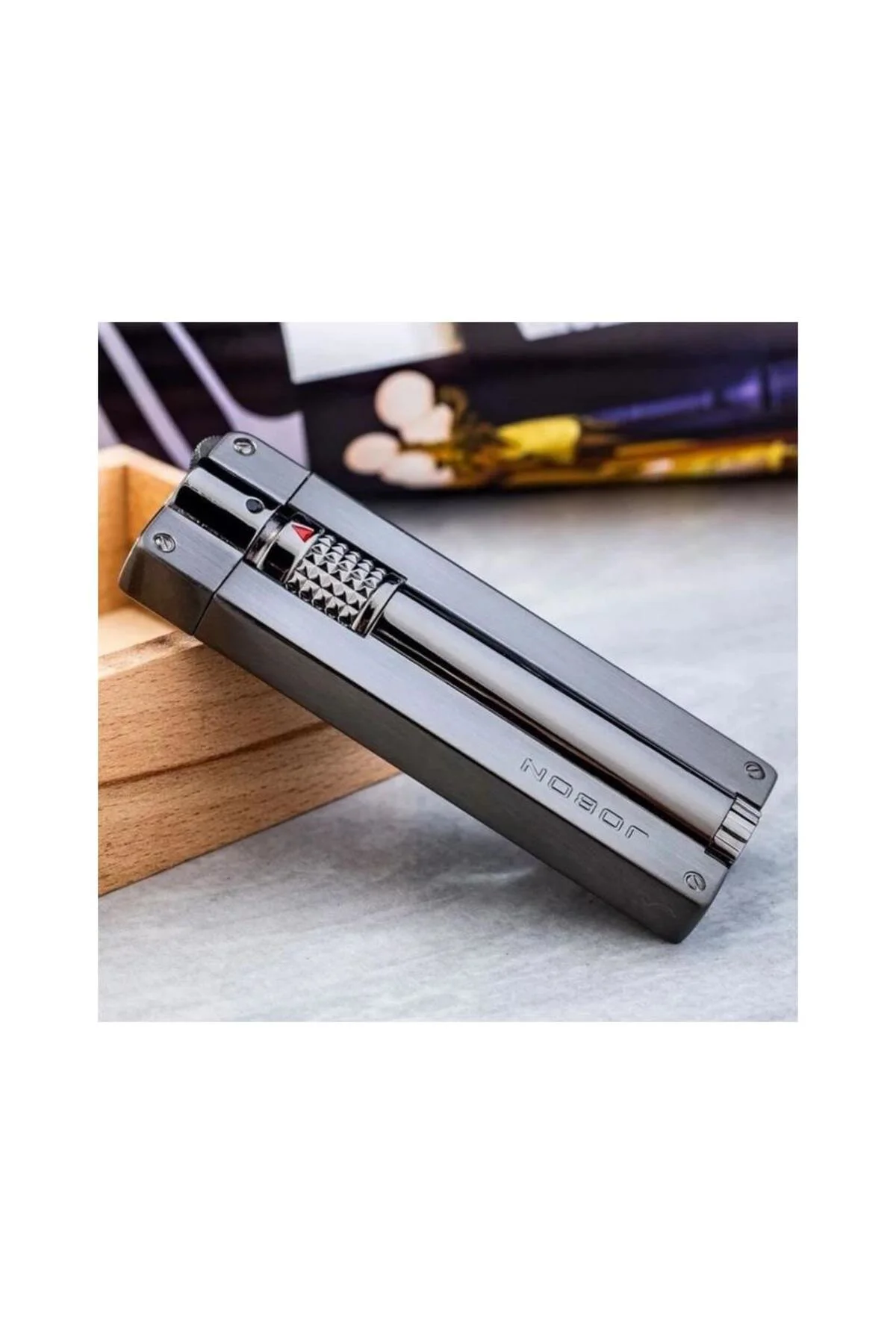 Tzb365 Slim Tasarım Torch Çakmak Siyah
