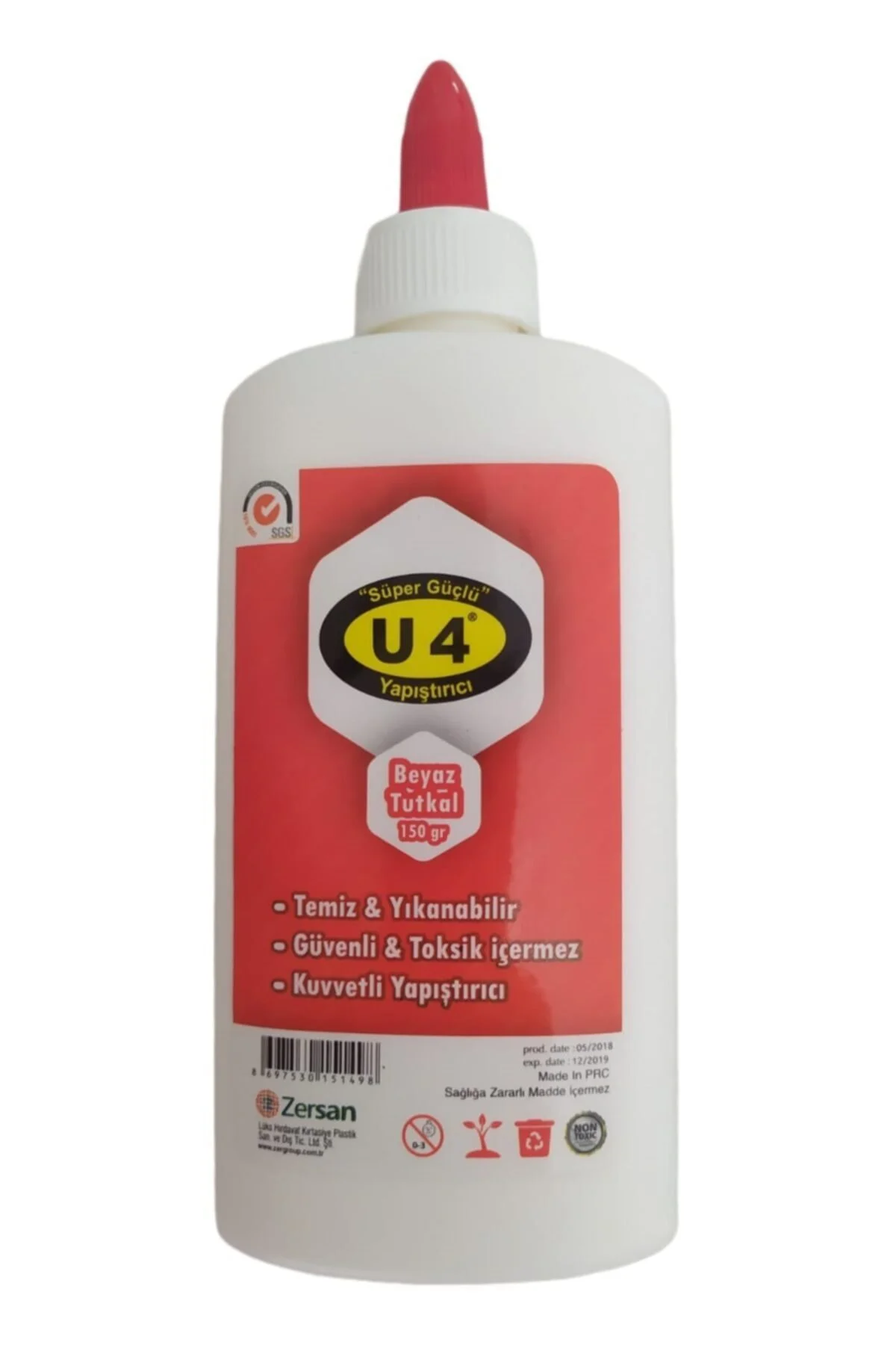 U-4 Beyaz Tutkal. 150 Gr.