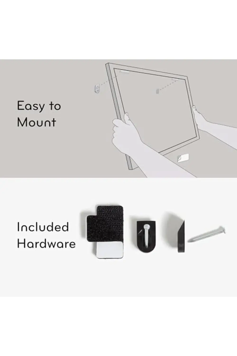 U Brands Beyaz Metal Çerçeveli Bülten Tahtası, 35,56 cm x 35,56 c