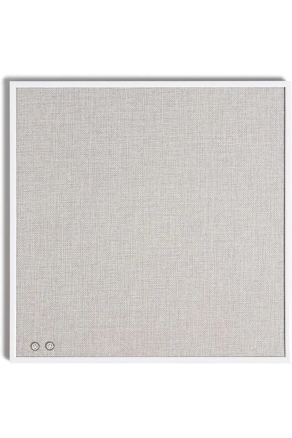 U Brands Beyaz Metal Çerçeveli Bülten Tahtası, 35,56 cm x 35,56 c