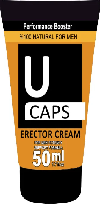 U Caps Cream 50 ml Erkeklere Özel Bakım Kremi - Gizli Paket