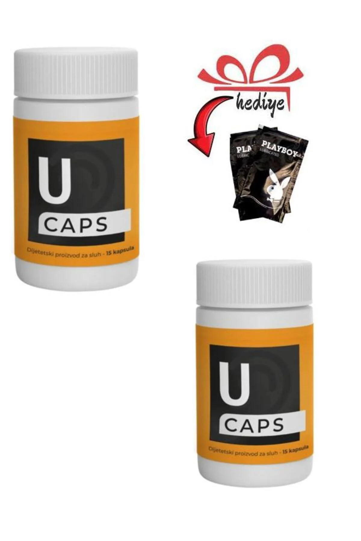 U Caps Erkek Destekleyici 15'li x 2 Adet + Kayganlaştırıcı Jelle - Erkek Sağlığı Ürünü Fiyatı, Yorumları ve Özellikleri