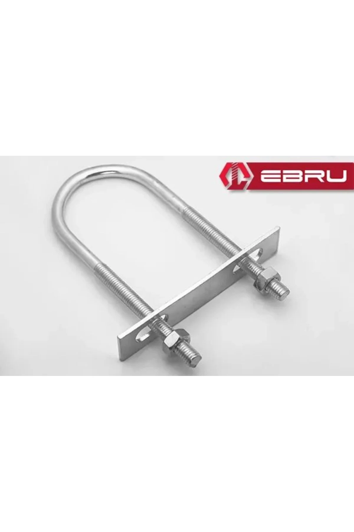 U Civata, Karşılık Demiri + Somunlu - M8x35 - 2 Set