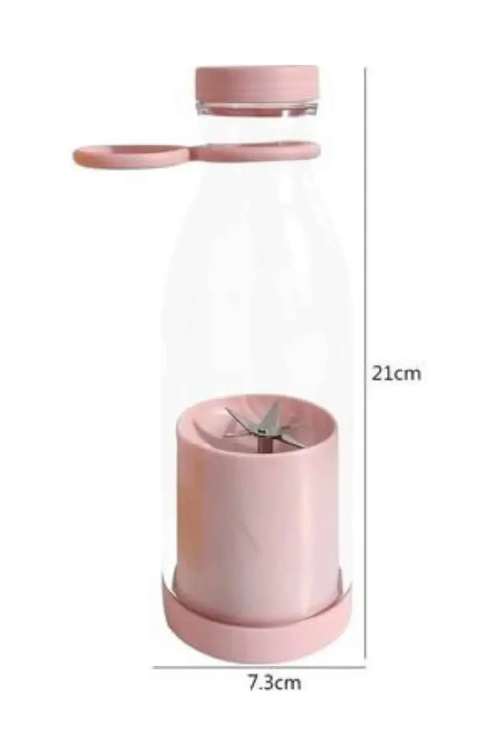 u Geçirmez Kablosuz Şarjlı Dayanıklı Taşınabilir Mini Blender