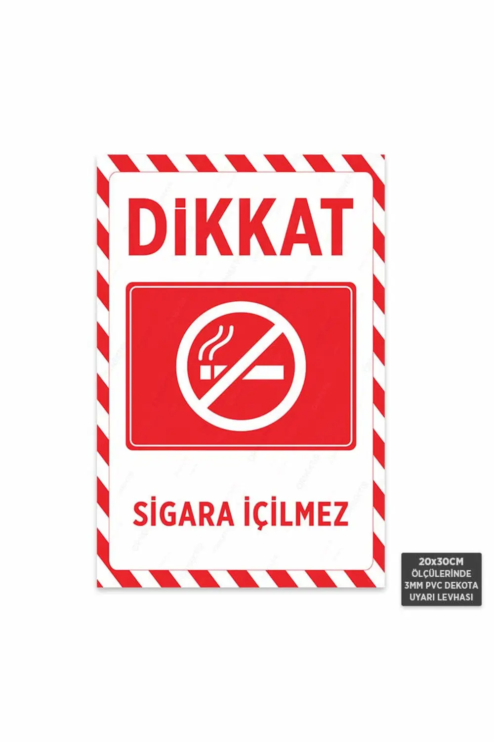 U1082 -  İçilmez Dekota Uyarı Levhası (20x30cm) Fiyatı, Yorumları ve Özellikleri