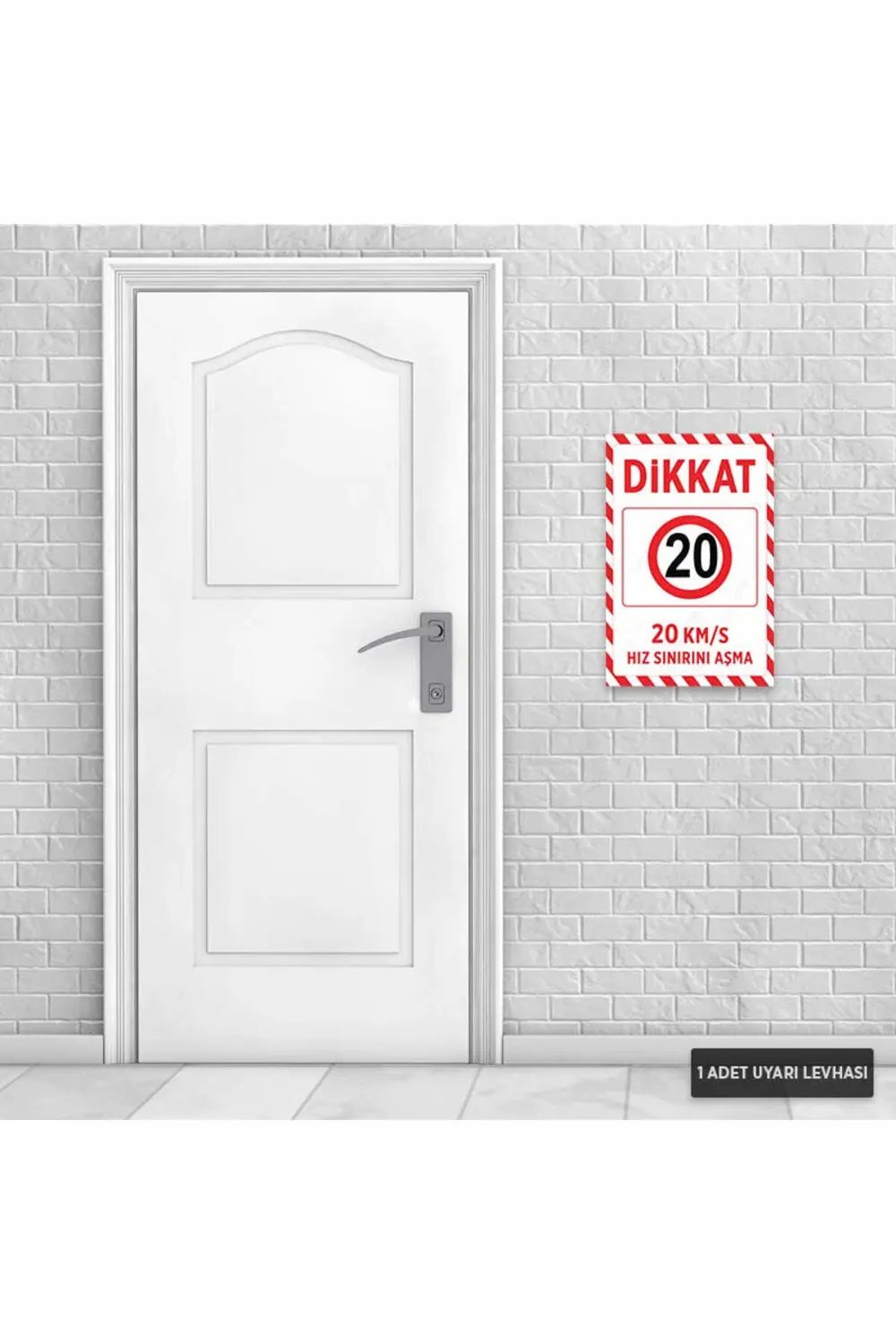 U1195 - 20 Km/S Hız Sınırını Aşma Dekota Uyarı Levhası (20x30cm)