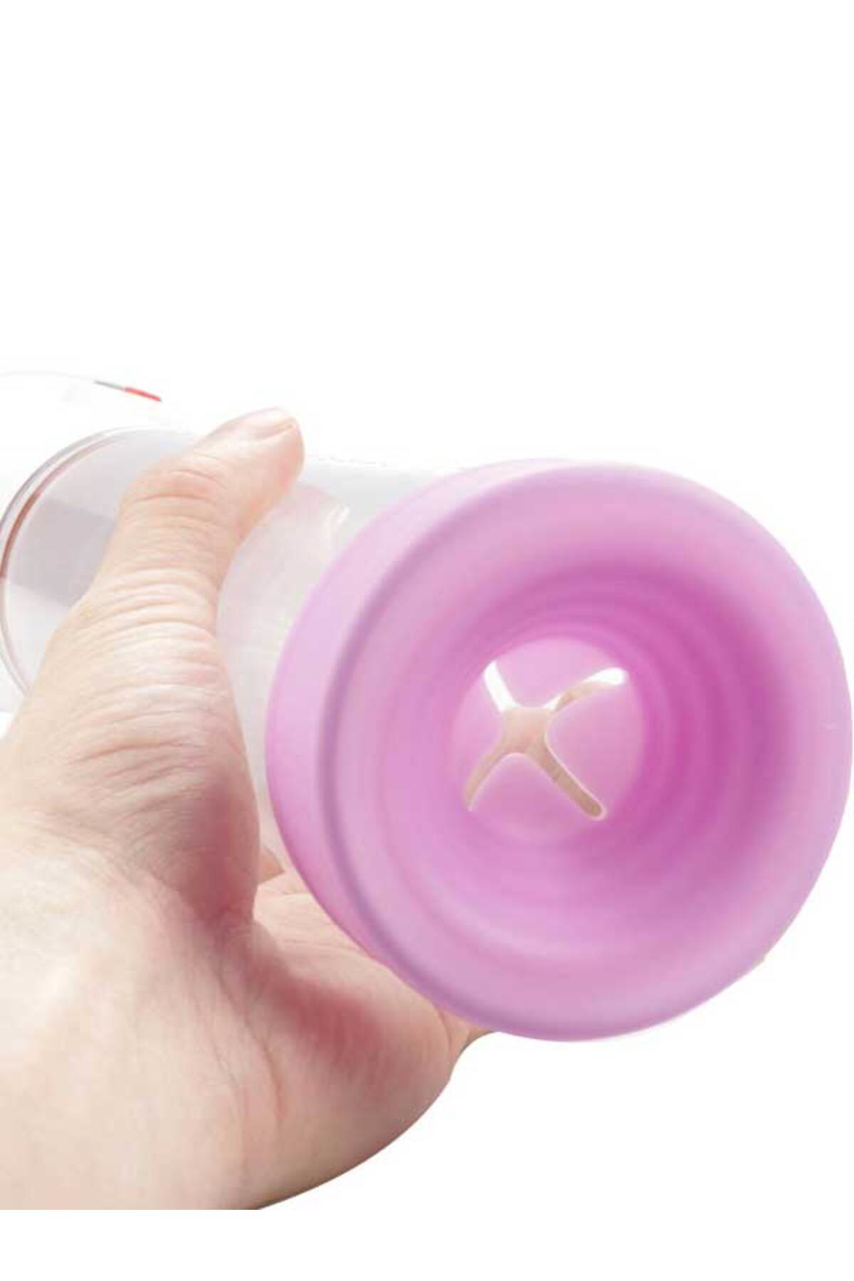 Üç Başlıklı Otomatik Vakumlu Pilli Penis Pompası