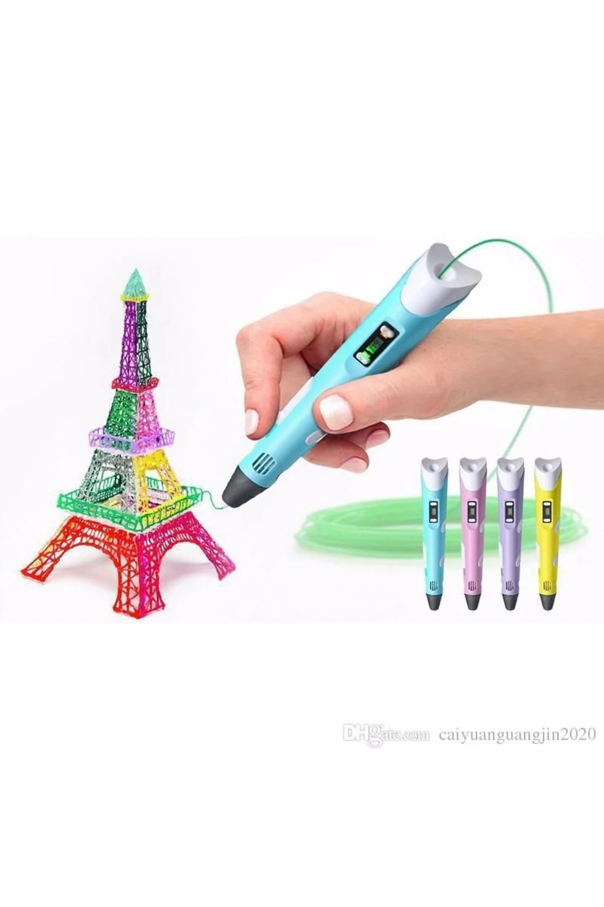 Üç Boyutlu Yazıcı 3D Kalem Pen Printer - Görsel 3