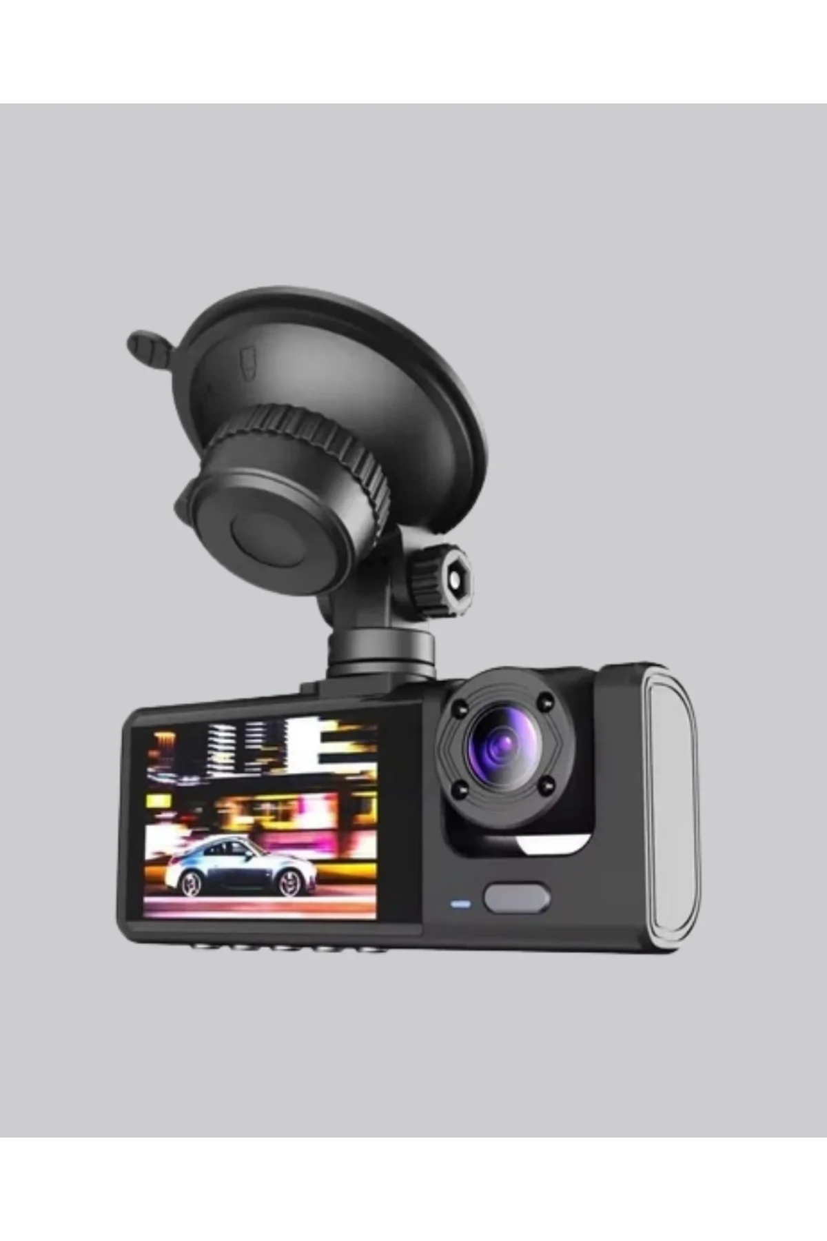 Üç Kameralı Araç İçi Kayıt Sistemi Full HD Gece Görüşlü ve G-Sens