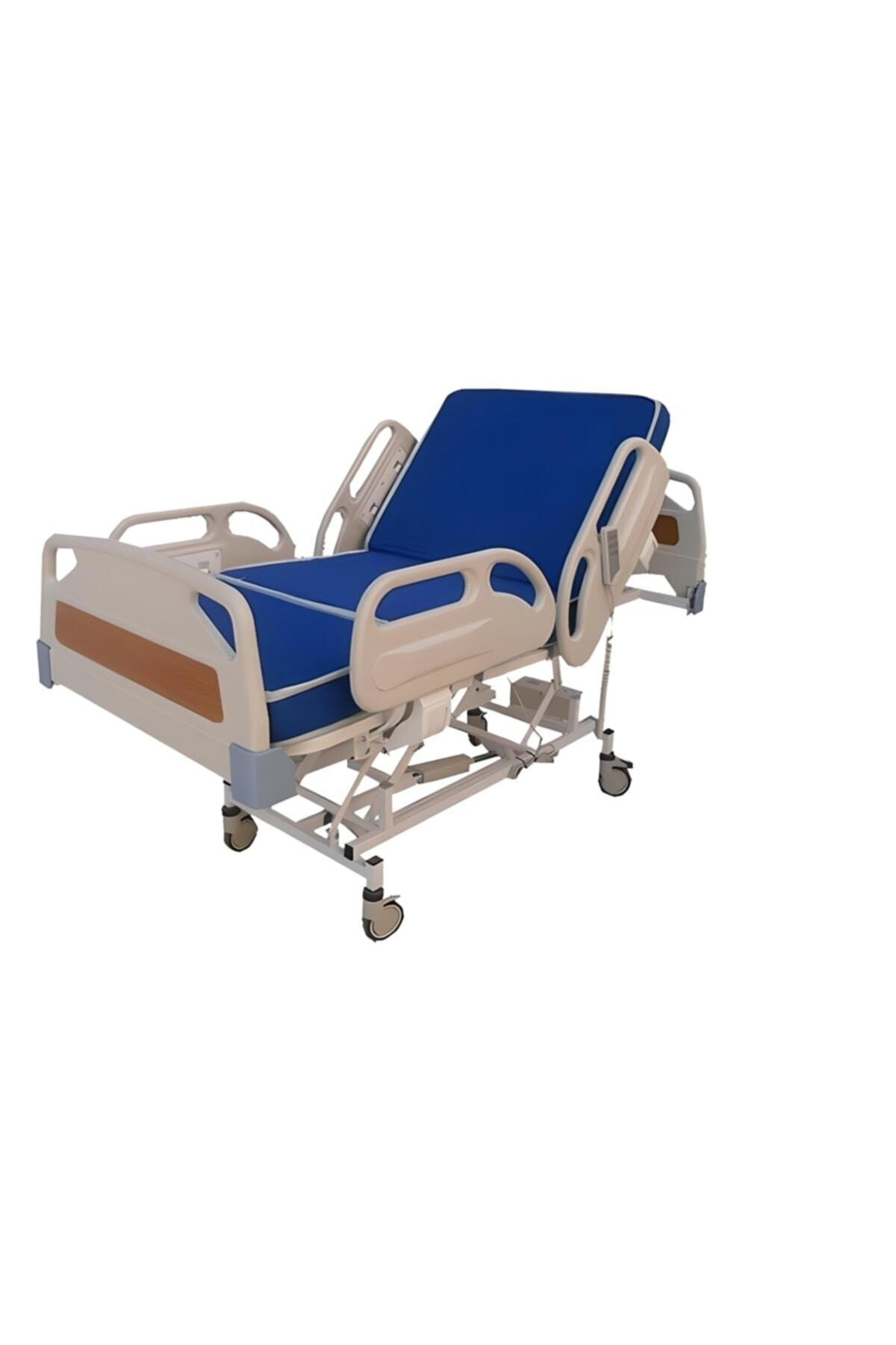 Medikal Üç Motorlu Asansörlü Full Abs Hasta Yataği