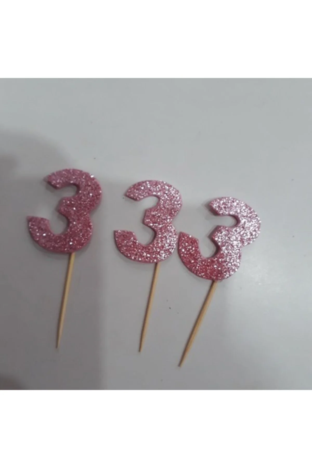 Üç Yaş Kürdanı 20 'li Pembe