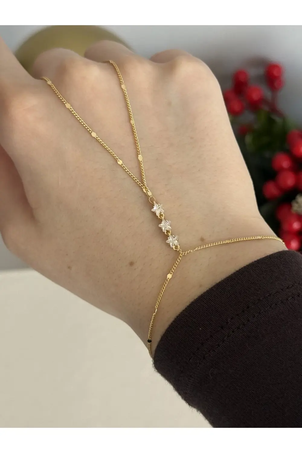 Atelier Emine Üç Yıldız Detaylı Şahmeran