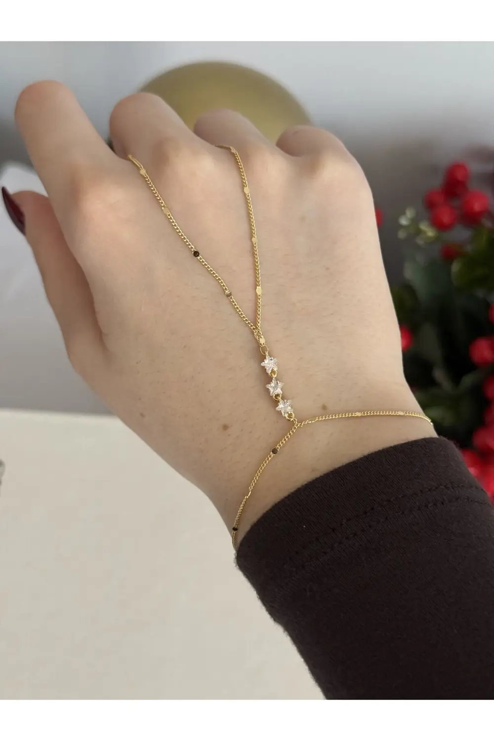 Atelier Emine Üç Yıldız Detaylı Şahmeran