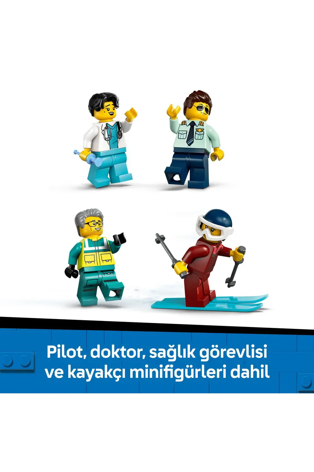 UÇAK AMBULANS 3 LEGO