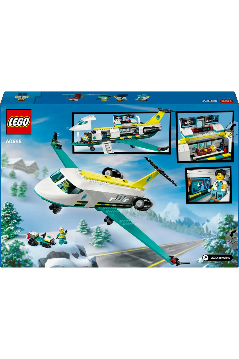 UÇAK AMBULANS 3 LEGO