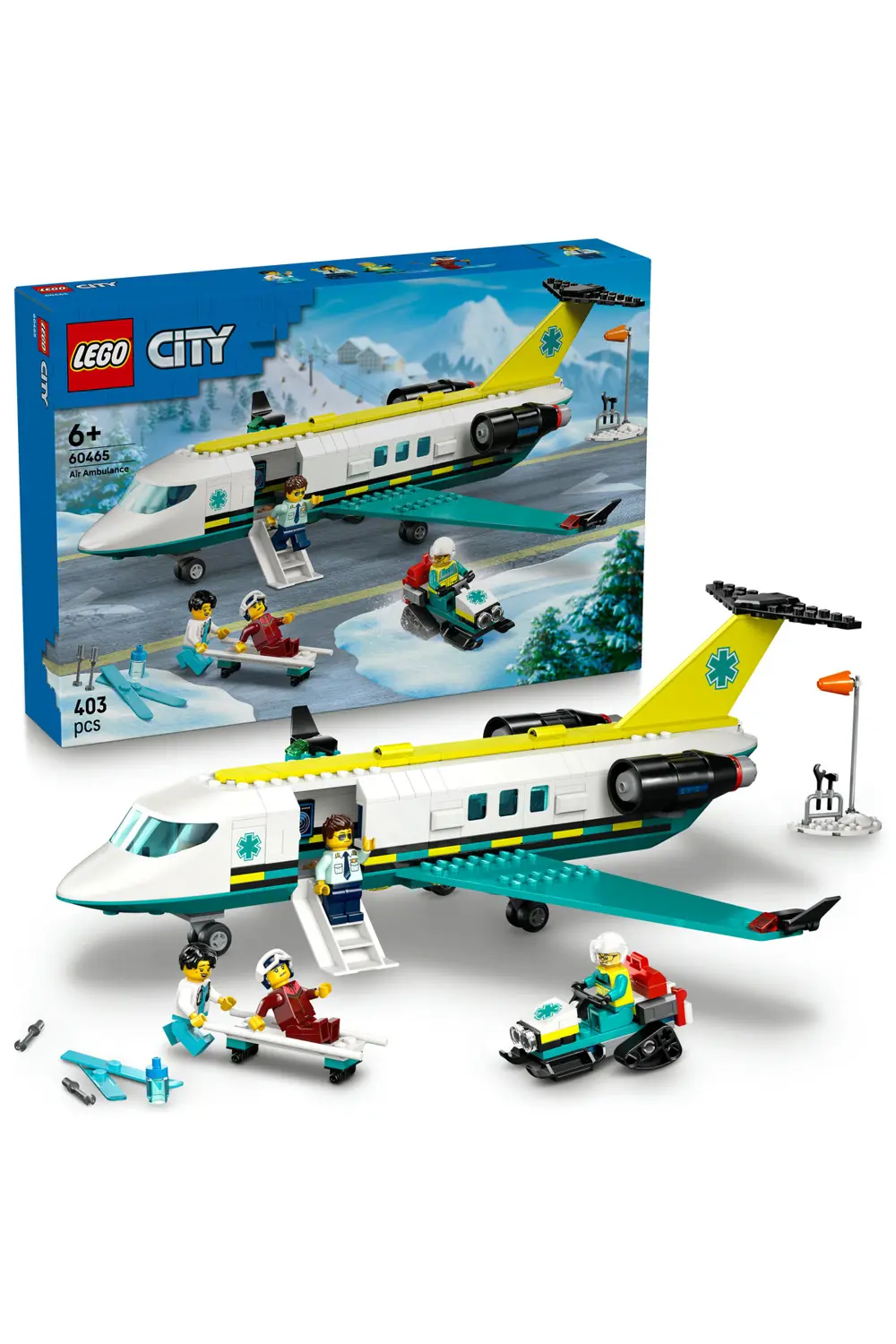 UÇAK AMBULANS 3 LEGO
