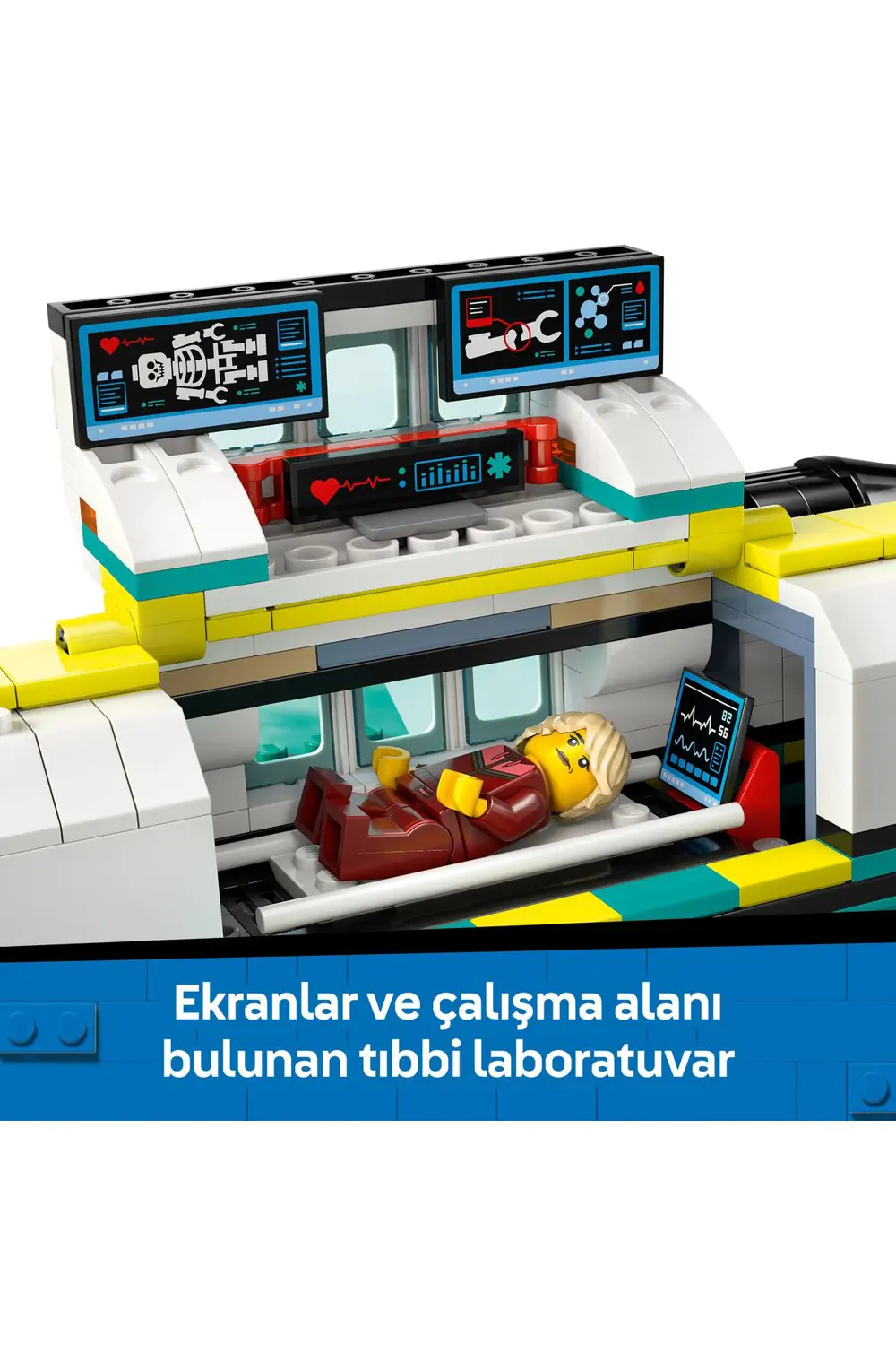 UÇAK AMBULANS 3 LEGO