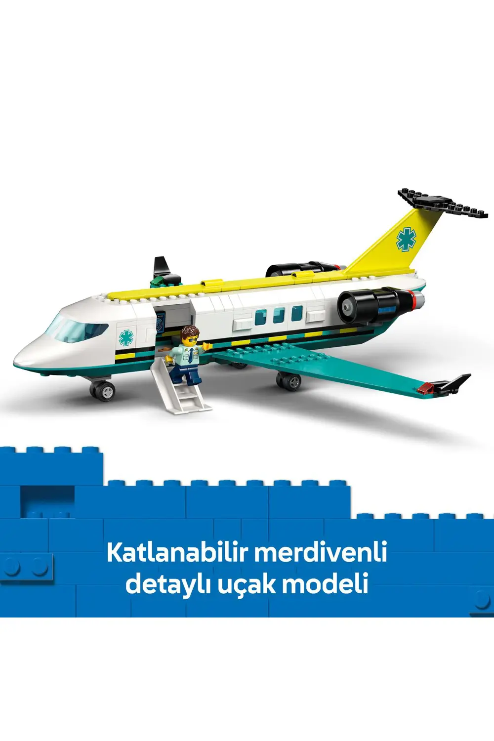UÇAK AMBULANS 3 LEGO